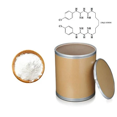 Materia primera farmacèutica de clorhexidine acetat 56-95-1 Farmacèutica