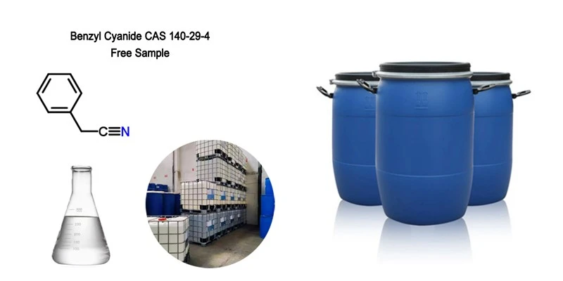 98% Benzyl Cyanide/Benzeneacetonitrile CAS 140-29-4 Free Sample 98% Benzyl Cyanide/Benzeneacetonitrile CAS 140-29-4 Free Sample